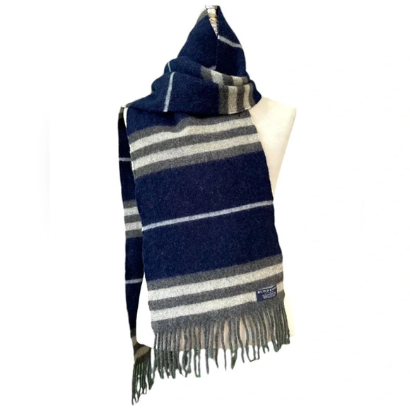 Burberry London 100%lambswool scarf - Picture 1 of 4